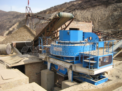 样板户工程案例：新疆米泉VSI制砂机